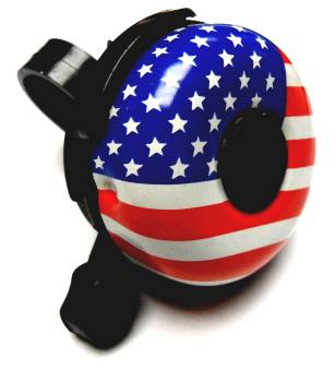 BICYCLE BELL US FLAG